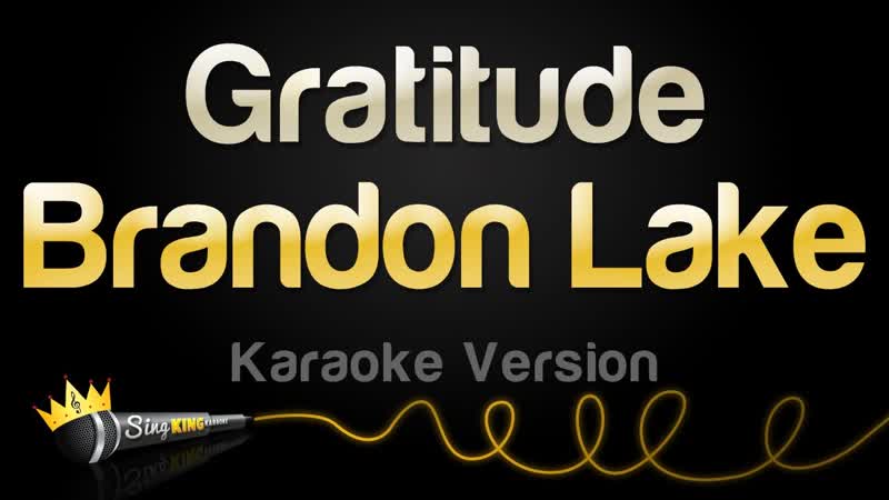 Brandon Lake Gratitude ( Karaoke
