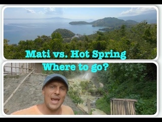 Mati and Sulfuric Falls Mainit Hot Spring Philippines (Русские субтитры)