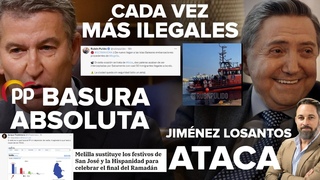 JIMNEZ LOSANTOS ATACA A ABASCAL, EL PP ES UNA BASURA ABSOLUTA Y CADA VEZ MS ILEGALES! BASTA YA!