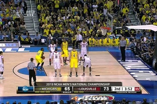 Louisville vs Michigan 2013 NCAA Basketball Championship (FULL GAME) VITALE CALL