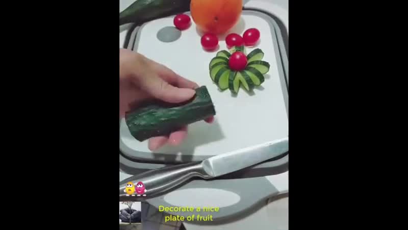 Шикарная нарезка овощеи и