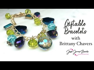 Easy Giftable Bracelets! 4 DIY Bracelet Tutorials Featuring @Jesse James Beads!
