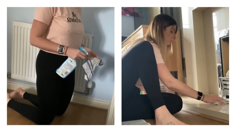 Spring Cleaning Routine Dusting, Polishing, Sweeping and Vacuuming ASMR No