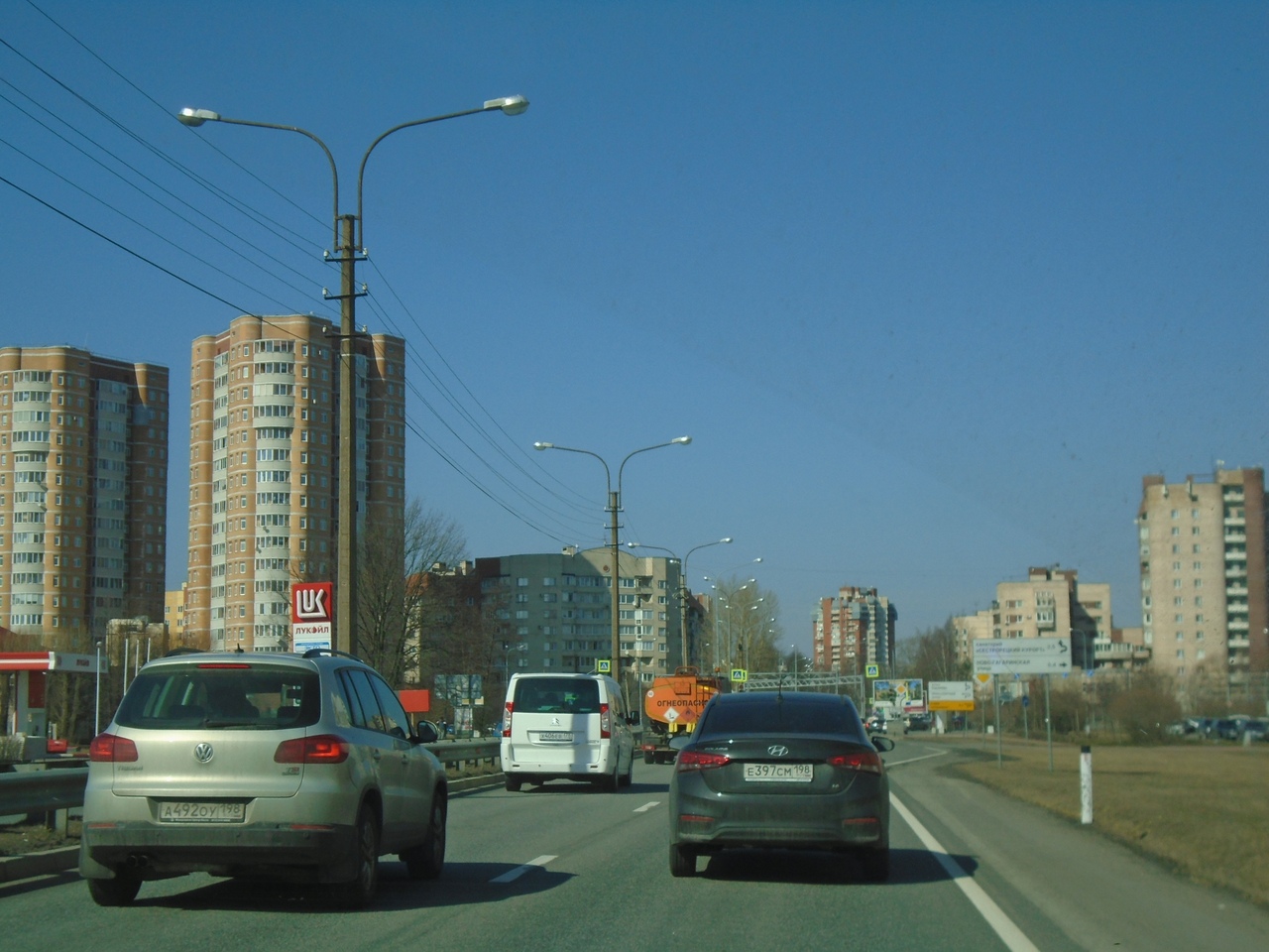 события санкт петербург Иллюзия. Взгляд из окна автомобиля.