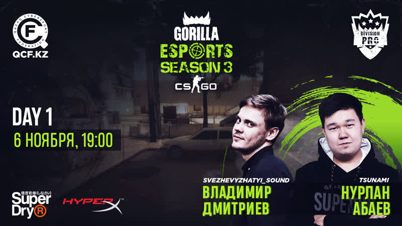 Gorilla Esports Season 3 CS: GO Pro Division. 1