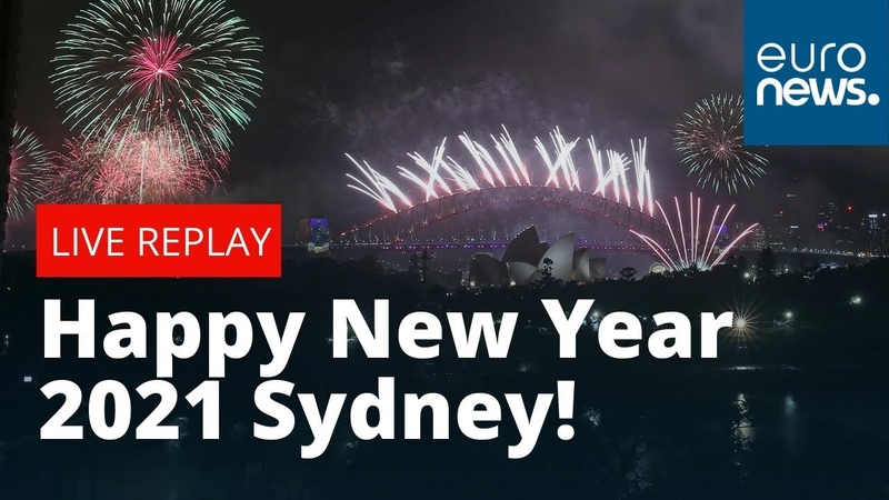 Happy New Year Australia Sydney welcomes in 2021 with celebratory