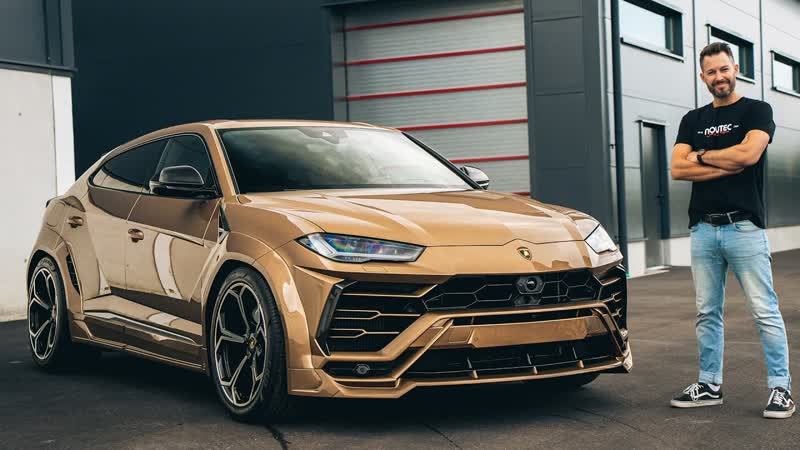 full Gold Novitec Lamborghini Urus Widebody, The Supercar Diaries