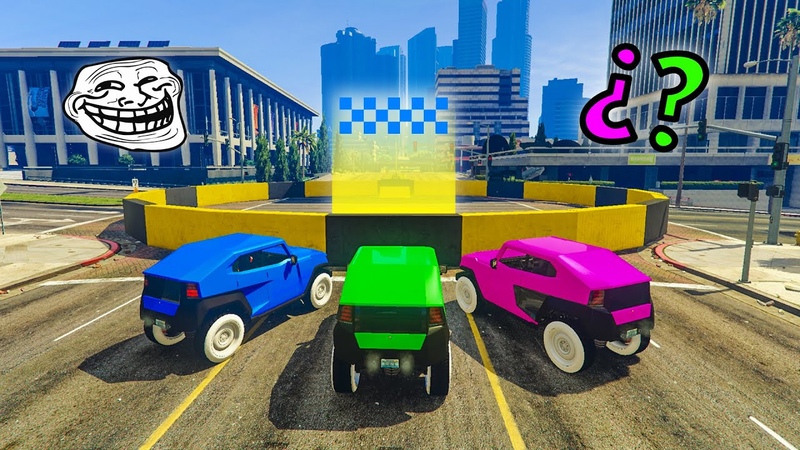 CARRERA TROLL PARECE FÁ CIL PERO NO LO ES GTA V
