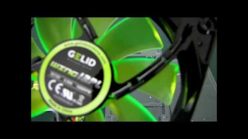 GELID Solutions Wing 12 PL Green UV LED 120mm Fan Unboxing First Look Linus Tech