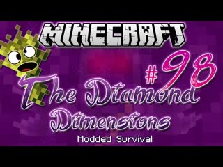 UNDERGROUND FARM | Diamond Dimensions Modded Survival #98 | Minecraft