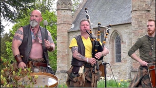 Bizzy Lizzy by Scottish tribal band Clann An Drumma in the grounds of Scone Palace, Scotland