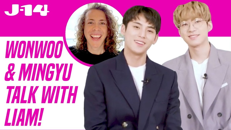 SEVENTEENs Wonwoo and Mingyu Talk Bittersweet, New Music More With Liam Mc