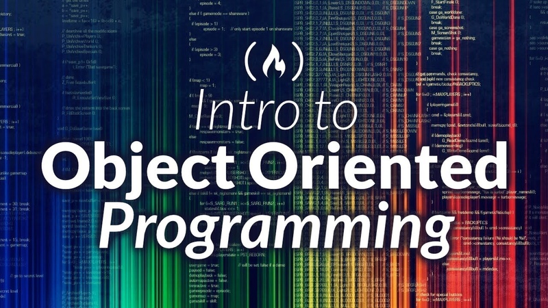 Intro to Object Oriented Programming Crash