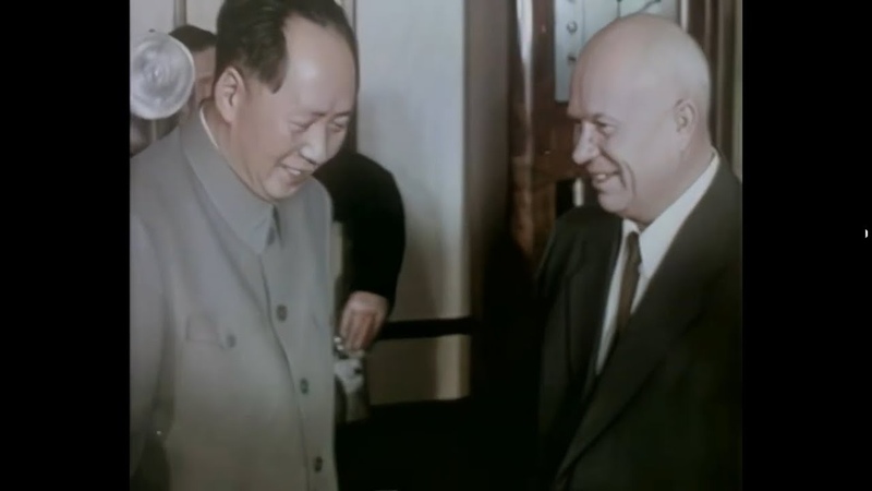 Visita de Mao Zedong a Moscou e Desfile Militar do 40º Aniversário da Revolução de 1917 ( URSS,