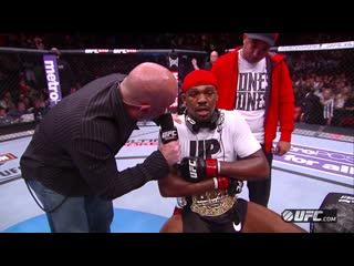 UFC 159: Jones & Sonnen Octagon Interviews