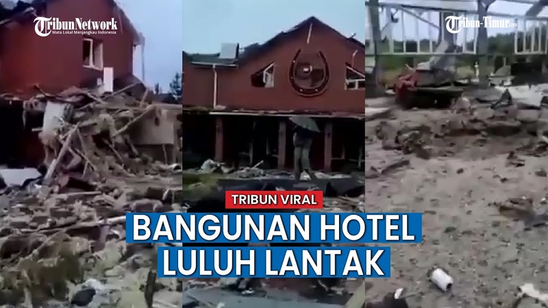 Penampakan Hotel Mewah di Wilayah Kherson yang Hancur Pasca Baku Serang Rusia vs