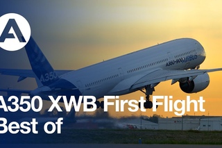 A350 XWB first flight