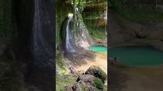 Абхазия Барьяльский водопад