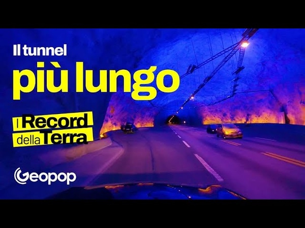Con i suoi 24, 51 km il tunnel di Lærdal in Norvegia è la galleria stradale più lunga del