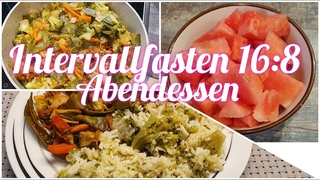 Intervallfasten 16:8 Abendessen Rezept Gemsepfanne
