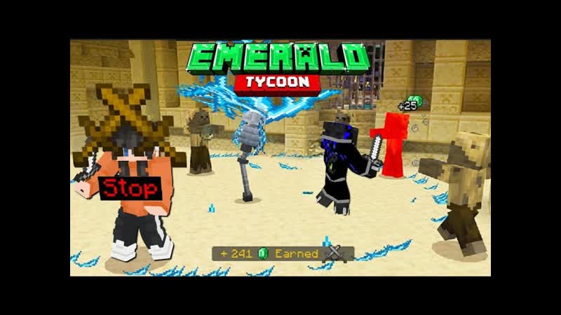 Майнкрафт, но Мы Стали ИЗУМРУДНЫМИ МИЛЛИОНЕРАМИ ,2 + Foxy MCPE ,