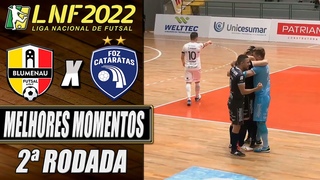 Melhores Momentos Blumenau X Foz Cataratas | 2 Rodada | LNF 2022 (02/04/2022)