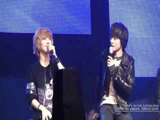110220 2min sweet and cute moments compilation of 10 fancams @ Santafe fanmeet