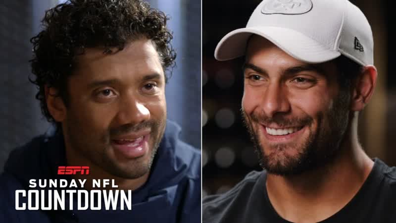 Russell Wilson and Jimmy Garoppolo embrace the Seahawks vs. 49ers NFC West battle, NFL