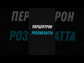 Перцептрон Розенблатта#AI #ML #IT #CyberSec #TechNews #Нейронки #Нейросети #Кибербез #AI #ITTrend