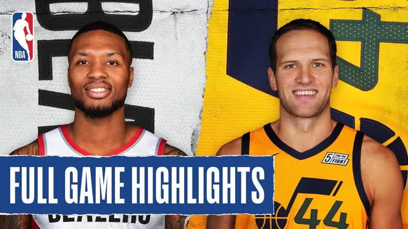 TRAIL BLAZERS at JAZZ, FULL GAME HIGHLIGHTS, February 7,
