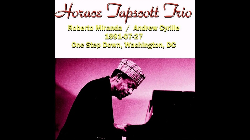 Horace Tapscott Trio 1991 07 27, One Step Down, Washington,