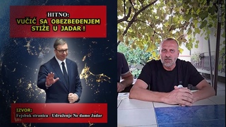 Sa velikim obezbeenjem Vui stie u Loznicu! Srpski domaini iz Ne damo Jadar pozivaju na otpor!