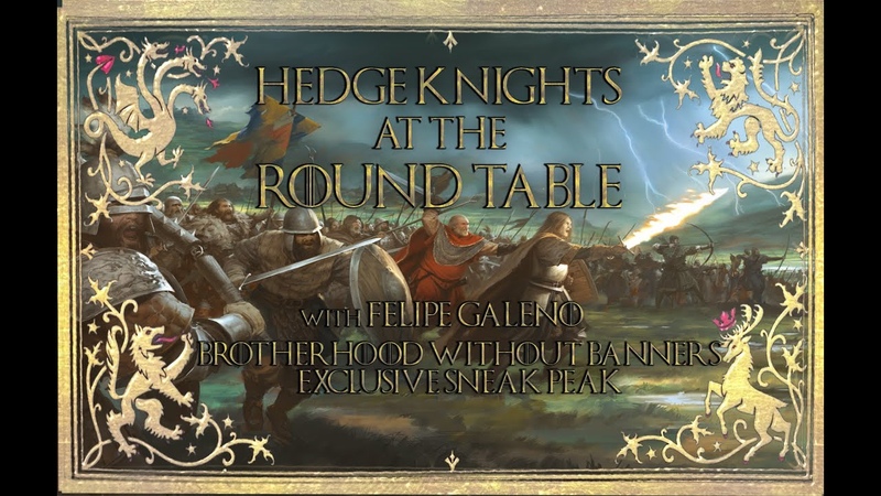 BROTHERHOOD WITHOUT BANNERS EXCLUSIVE PREVIEW WITH FELIPE GALENO HEDGE KNIGHTS at the ROUND