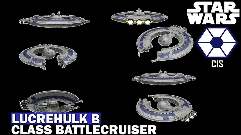 Star Wars: CIS Lucrehulk B Ship