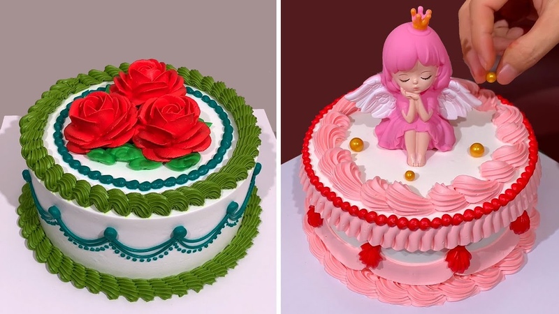 So Tasty Cake Decorating Recipes, How to Make Cake Decorating, Most Satisfying Cake,