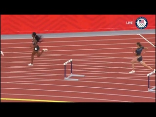 Бег 400 метров с барьерами, (женщины). Сидни Мак Лафлин (Sydney McLaughlin)  -  сек. (MR)