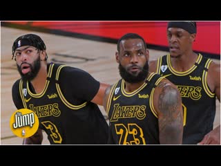 Will the 'Mamba' jerseys put more pressure on the Lakers to close out the Finals | The Jump