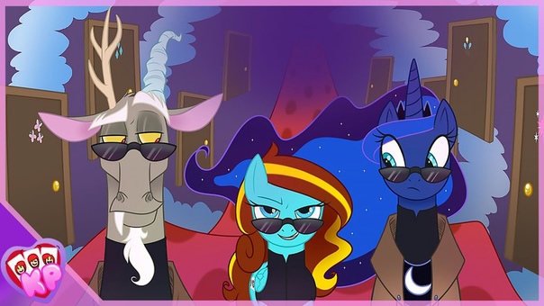 My Little Reviews : Friends Forever, 20 ( Discord and Luna