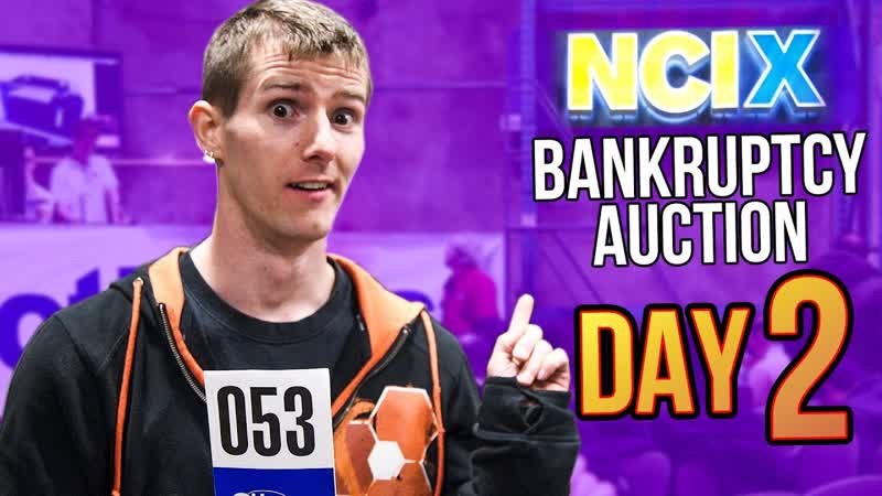 NCIX Bankruptcy Auction Day 2