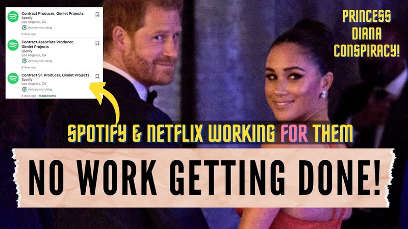 Meghan Markle and Prince Harrys SHADY Archewell Company: No work, Princess Diana Conspiracy