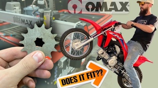 WATER JET CUT A CRF110 Sprocket
