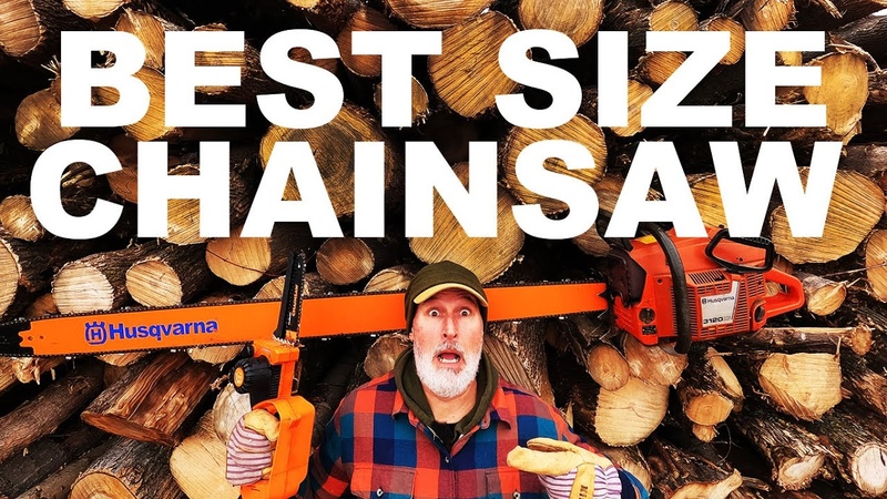 CHAINSAWS THE RIGHT SIZE FOR