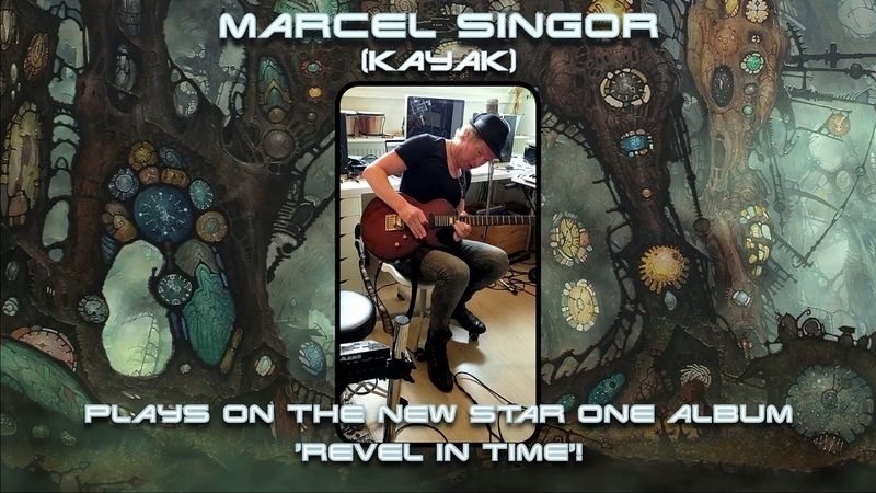 Marcel Singor ( Kayak, Ayreon) plays a mind boggling guitar solo on the new Star One