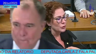 DEPUTADA CARLA Z.. FALA QUE IRIA MMAR EM BOLSONARO NA CADEIA E QUEBRA O DECORO