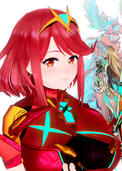 #koikatsu_card #Xenoblade #Pyra #Mythra | Koikatsu! | ВКонтакте