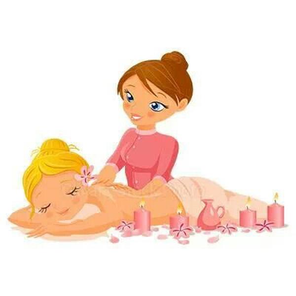 Maedchen Schulmaedchen Cartoon Massage
