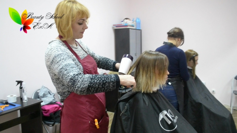 Курсы парикмахеров Днепр, Beauty School E. v.