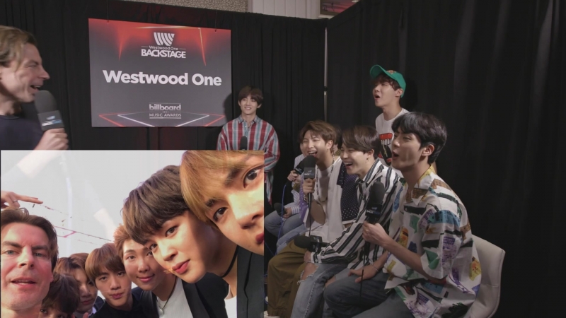 180525 BTS with Stokes Friends BBMAs