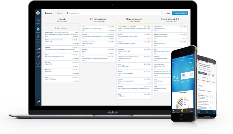 AmoCRM для учета заявок в одном месте