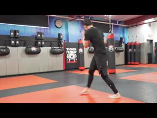 Kickboxing Classes For Adults - E14 Advanced - Sensei Mike Trizano _ Tiger Schul